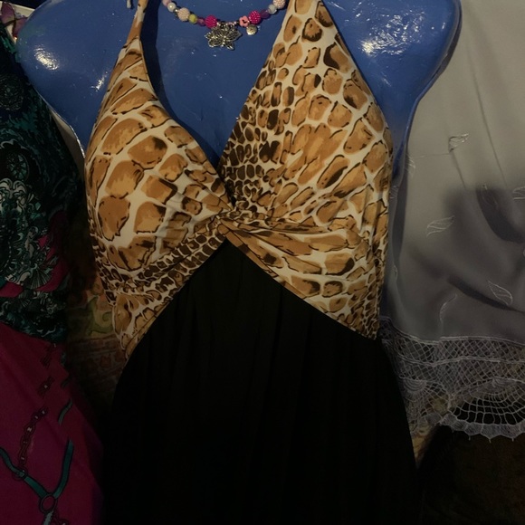 Halter Style, Long, Summer Dress or Cover-up - Picture 3 of 6